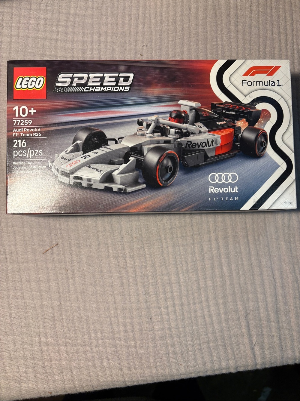 Nwt Lego 77259 formula 1 raising Audi team r26